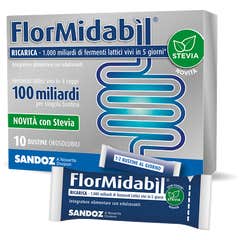 Sandoz Flormidabil Carica con Stevia 10uds