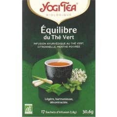 Herbata Yogi Tea Balance Green Tea 17 torebek