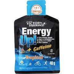 Siegesausdauer-Energie Up Gel + Tropisches Koffein 40g