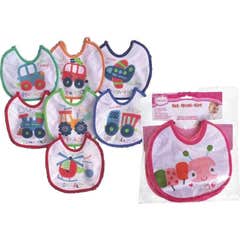 Unifamily Set Babero Oval Niña
