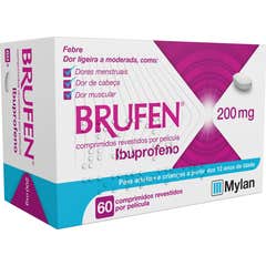 Mylan Brufen Ibuprofeno 200mg 60comp