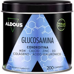 Aldous Bio Glucosamina Condroitina Msm Colágeno Zinc 200comp