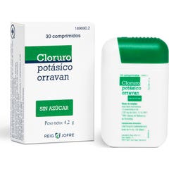Orravan Cloruro Potasico 30 Comp