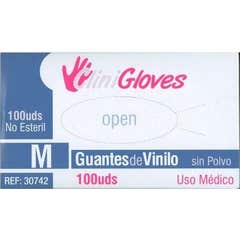 CliniGloves Powder Free Vinyl Glove Size XL 100 pcs