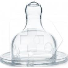 Nuby Comfort speen siliconen gebit 3 standen 1ud