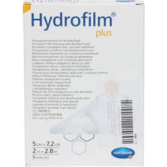 Hartmann Hydrofilm® Plus 5x7,2cm 5 dressinger Hartmann Hydrofilm® Plus 5x7,2cm 5 dressinger