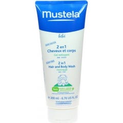 Mustela Gel de limpieza 2 en 1 Cuerpo y Cabello 200ml