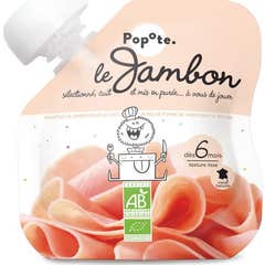 Popote Puré de Jamón Dulce 60g