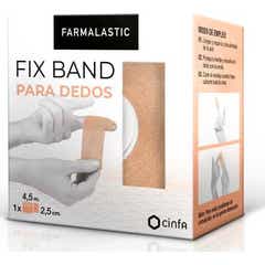Farmalastic Fix Band Dedos Beige 4.5Mx2.5cm 1 ud