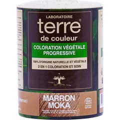 Terre de Couleur Coloración 100% Vegetal Marrón Moca 100g