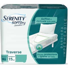 Serenity Trav Soft Dry Sensitive Empapador Extra 60x90 15 uds