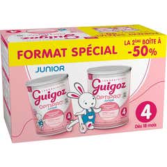 Guigoz Optipro Junior Leche 4 +18M 2x900 g