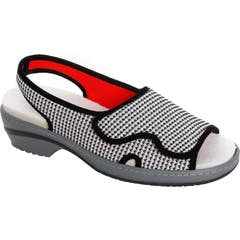 Pulman Chut Pu1054B Zapato Blanco Negro Rojo Talla 41 1 Par
