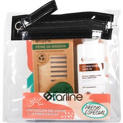 Farline Pack Necessaire Leave-In 150 ml + Bamboe Kam