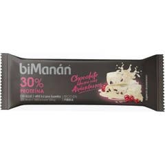 biManán BeFit Barrita Chocolate Blanco con Arándanos 35g