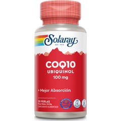Solaray Ubiquinol Co-Q10 100mg 30 perlas