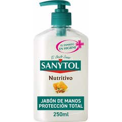 Sanytol Antybakteryjne Odżywcze Mydło Do Rąk Dozownik 250ml