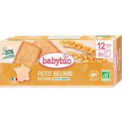 BabyBio Petit Beurre 12M+ 2x6 Sobres