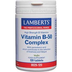 Lamberts Complejo de Vitaminas B-50 120 tabletas