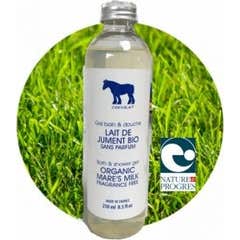 Chevalait Mare's Milk Bath and Shower Gel Organic Fragancia Libre 250 Ml Botella