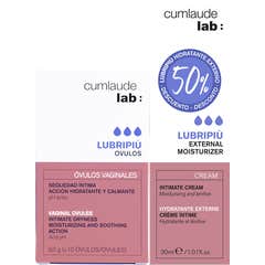 Cumlaude Lab Lubripiù Óvulos Vaginales 10uds + Crema 30ml Cumlaude Lab Lubripiù Óvulos Vaginales 10uds + Crema 30ml
