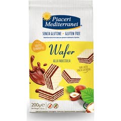 Piaceri Mediterranei Wafer Avellanas 200g