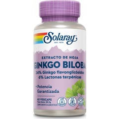 Solaray Ginkgo Biloba Extract 60 mg 60 caps