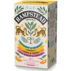 Hampstead Tea Pack Herbal Selection Bio 20 uds