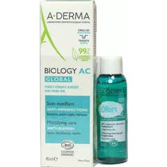 A-Derma Pack Biology AC Global Crema 40ml + Gel Espumoso 25ml