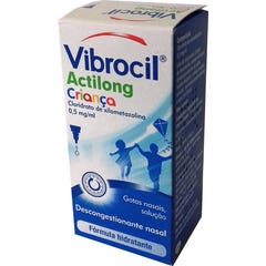 Vibrocil Actilong Xilometazolina 0.5mg/ml Gotas Nasais Solução 10ml Vibrocil Actilong Xilometazolina 0.5mg/ml Gotas Nasais Solução 10ml