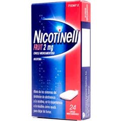 Nicotinell Fruit 2mg Chicles 24uds