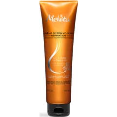 Melvita velvet care cream for dry hair repair abims 150ml