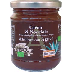 Fior di Loto Cacao & Avellanas con Agave Bio Sin Gluten 200g