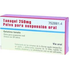 Tanagel 250mg Polvo Suspensión Oral 20 sobres