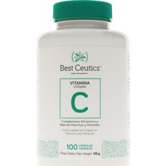 Bestceutics Vitamin C mit Zink 100 Kapseln