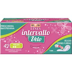Lines Intervallo Velo Proteggislip Regular Fresh 42 Unità