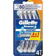 Gillette Sensor 3 4uds Gillette Sensor 3 4uds
