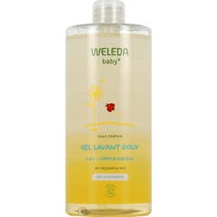 Weleda Baby Gel Limpiador Suave 2 en 1 Caléndula Sin Perfume 750 ml