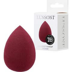 Lussoni Raindrop Makeup Sponge Burgundy 1ud