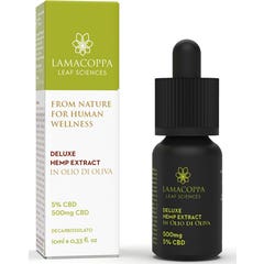 Lamacoppa Leaf Sciences 5% Cbd Gold Oil Virgin Olive Oil 10ml