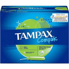 Tampones Tampax Compak Super Bt