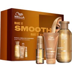 Wella Ultimate Smooth Pack Champú + Mascarilla + Serum
