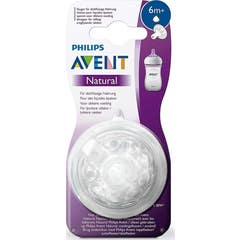 Avent tettarella naturale liquidi densi +6 mesi 2 pezzi
