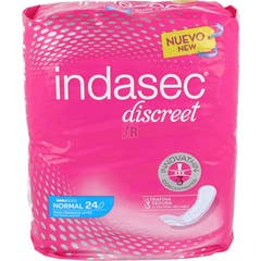 Indasec Dermoseda Salviette Giornaliere Leggere Normali 24 Unità