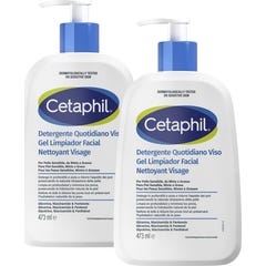 Cetaphil Gel Detergente Viso 2x473 ml