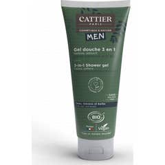 Cattier Men Gel de Ducha 3 en 1 200ml