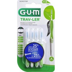 GUM® Proxabrush ultradunne borstel R: 1414 4uds