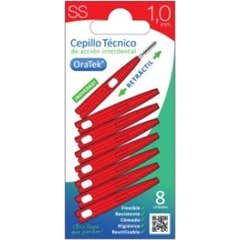 Oratek Cepillo Interdentale Retractil 1 Mm Blister 8 Unidades
