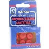 Tapones Oidos Maries Resina 6 U