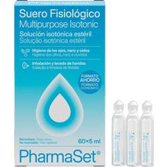 Pharmaset Fysiologische Zoutoplossing 60x5 ml